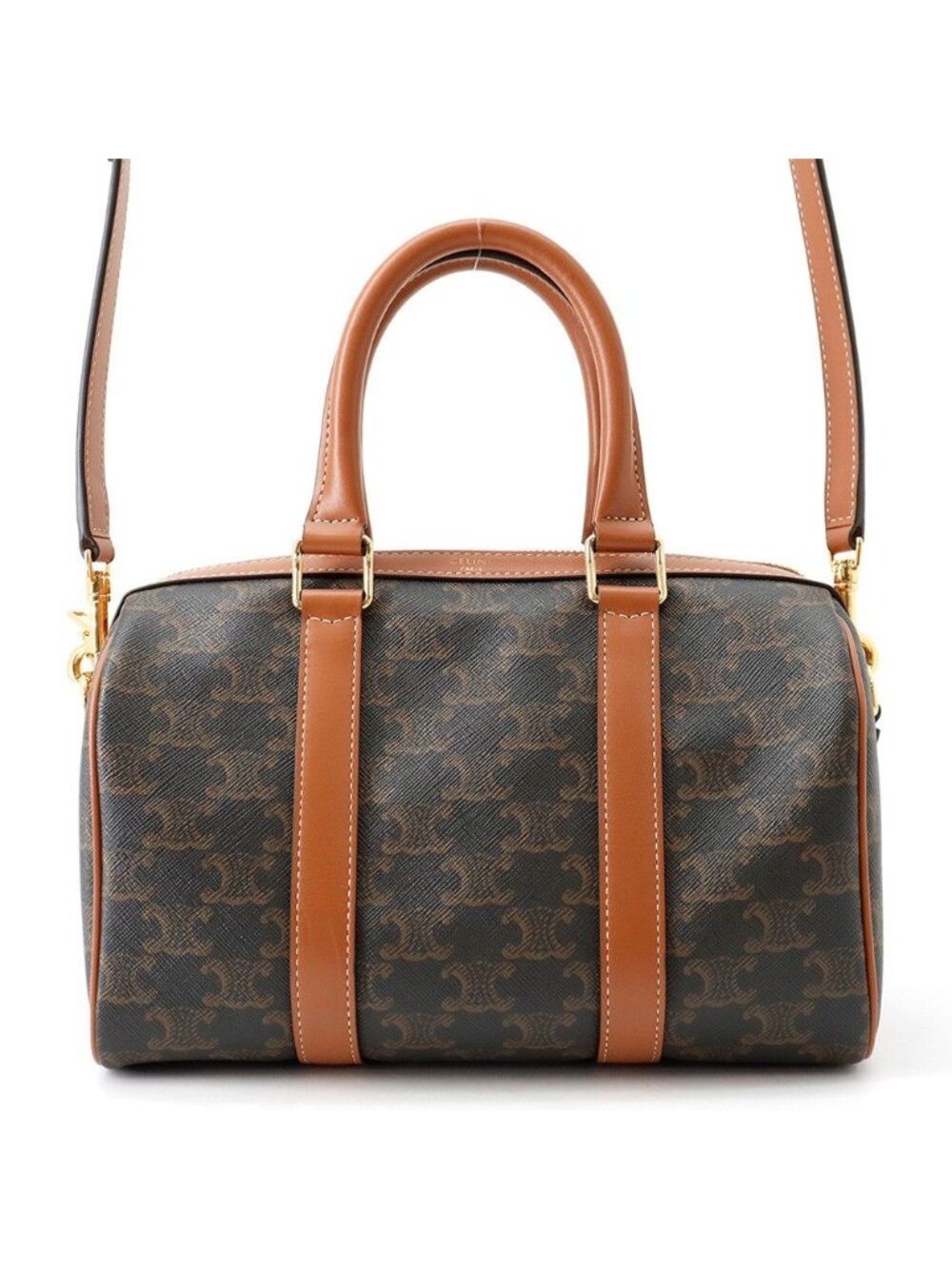 Celine Handbag Triomphe Medium Boston 2-Way
